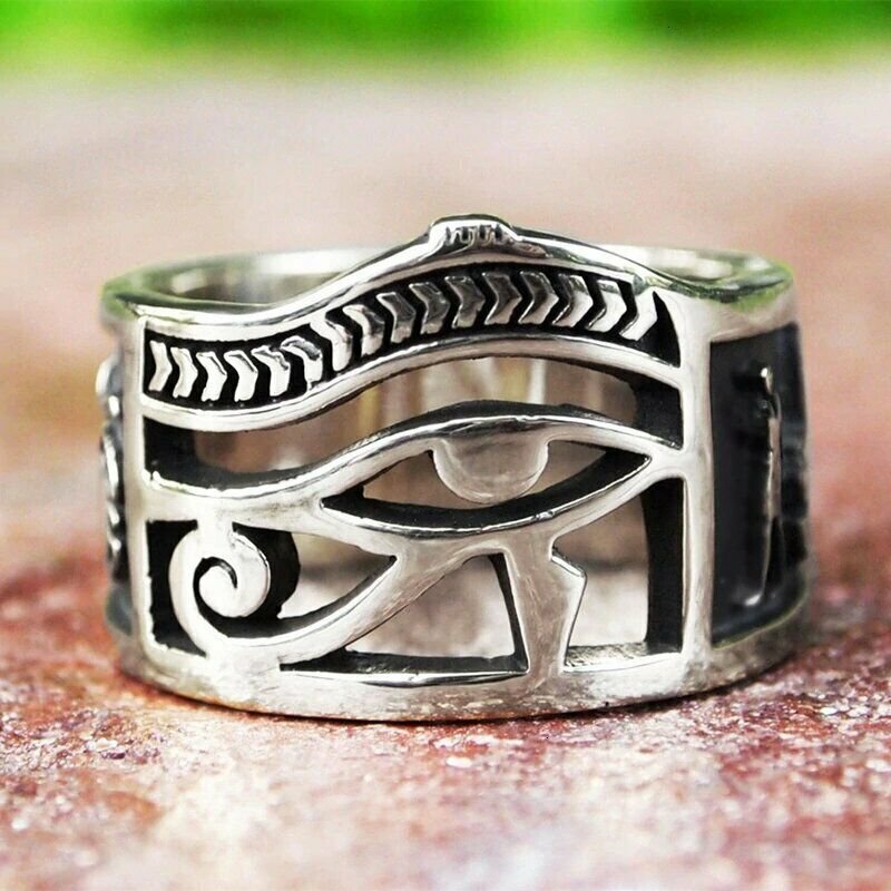RING HORUS ANKH PROTECTION REMOVE BLACK MAGIC EVIL EYE SPELL CAST DJINN JINN