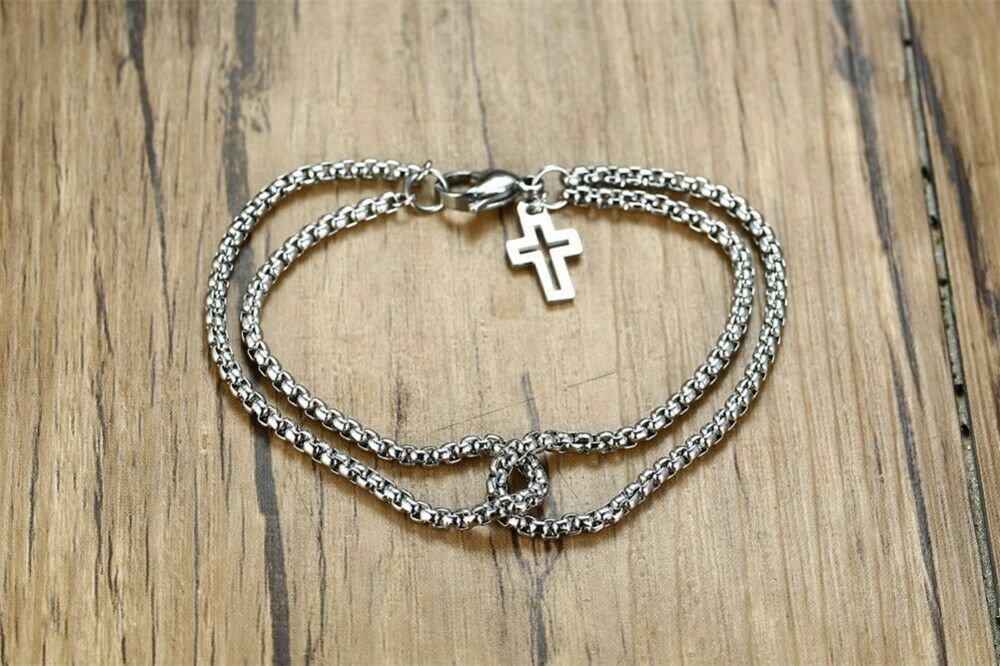 BRACELET CROSS TOTAL PROTECTION REMOVE BLACK MAGIC EVIL SPIRIT SPELL CAST DEMON