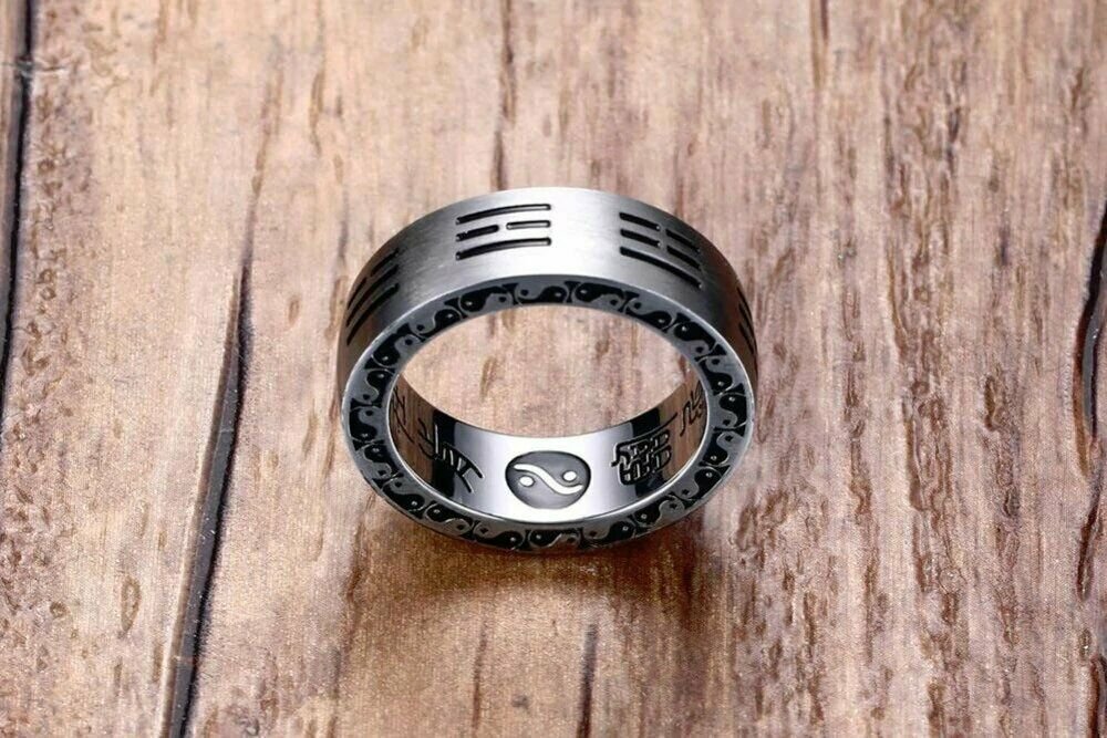 RING YING YANG PRAYER PROTECTION REMOVE BLACK MAGIC EVIL EYE SPELL CAST DJINN