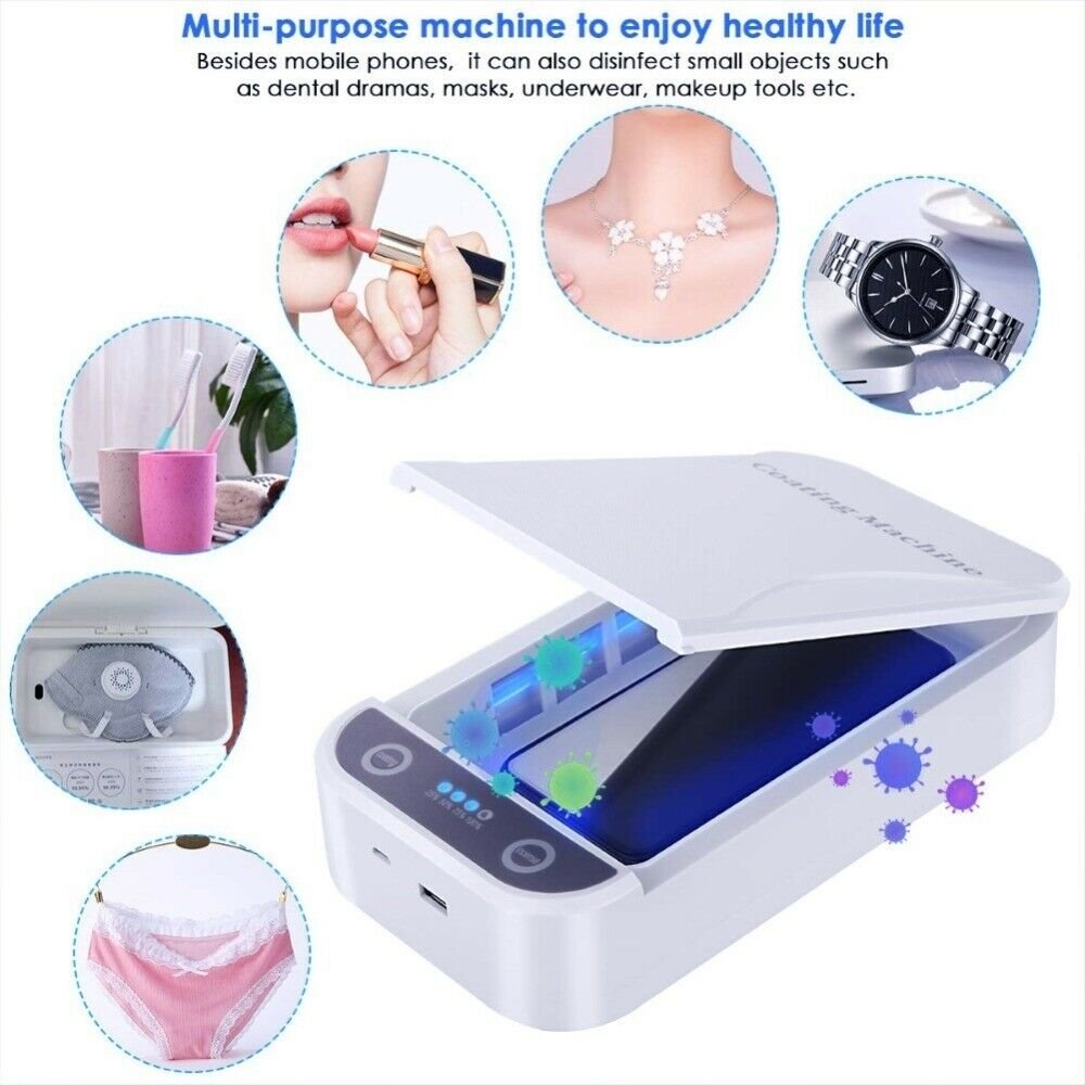 BOX UV Ultraviolet Desinfection Germicidal Sterilizer Anti Virus Bacteria Germ