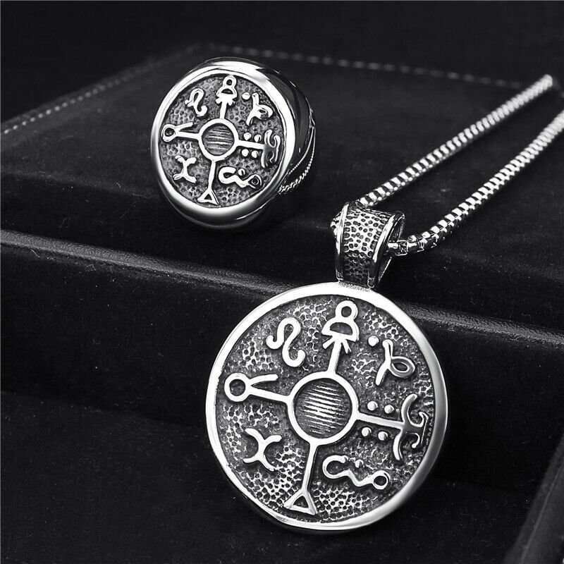 PENDANT RING SOLOMON KABBALAH TOTAL PROTECTION BLACK MAGIC SPELL CAST DEMON JINN