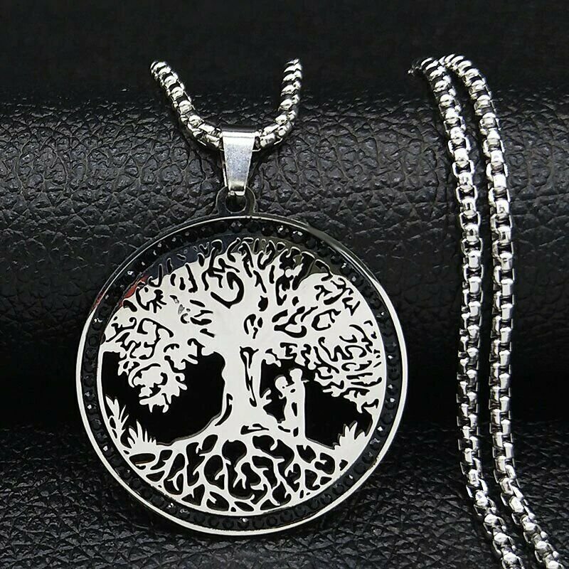 PENDANT Tree of Life CRYSTAL TOTAL PROTECTION BLACK MAGIC SPELL CAST DEMON JINN