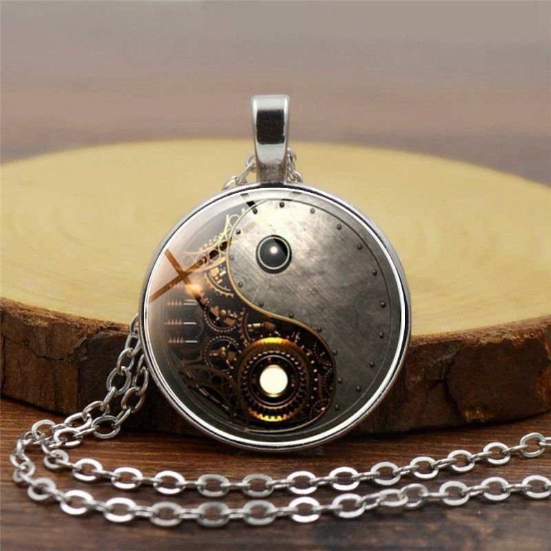 PENDANT YING YANG TOTAL PROTECTION EVIL EYE BLACK MAGIC SPIRIT PARANORMAL JINN