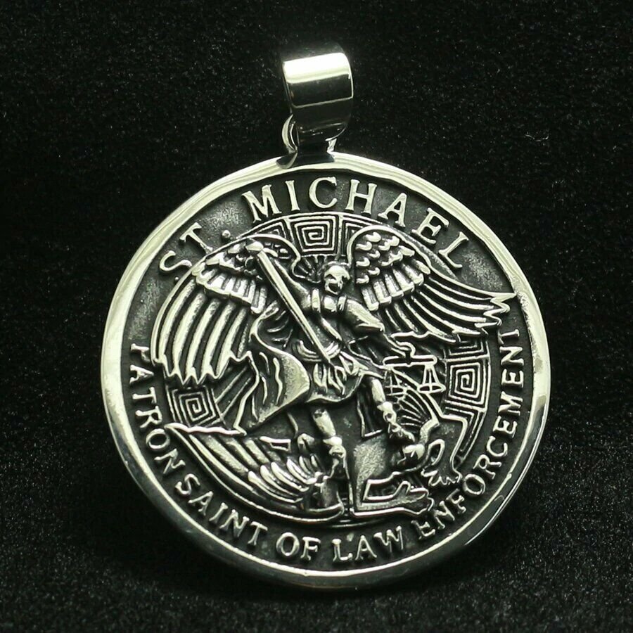 PENDANT ARCHANGEL Saint Michael TOTAL PROTECTION BLACK MAGIC SPELL CAST DEMON