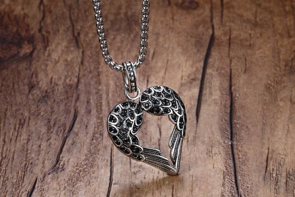 PENDANT HEART REMOVE BLACK MAGIC SPELL TALISMAN DEMON