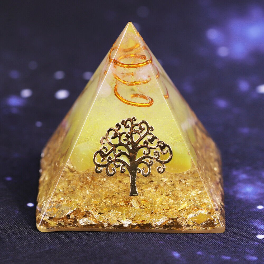 PYRAMID TREE OF LIFE ORGONE ENERGY CHAKRA HEALING SPIRITUAL RADIONIC PROTECTION