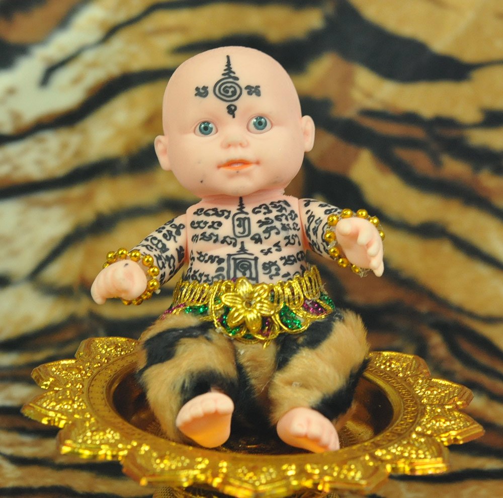 Haunted Spirit Doll ghost witchcraft Voodoo sorcery Occult Amulet Money Gambling Casino