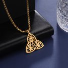 Pendant Wicca Triple Moon Necklace Talisman Total Protection Amulet Spell Spirit