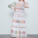 Flower Print Long Dress