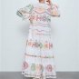 Flower Print Long Dress