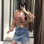 Ethnic Strappy Chiffon Blouse