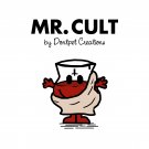 Mr. Cult Sticker • 3" Glossy Sticker (Mista Men #2)