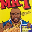 Mr. T Cereal • Abandoned Cereal Stickers • 3" Glossy  (AI Enhanced!)