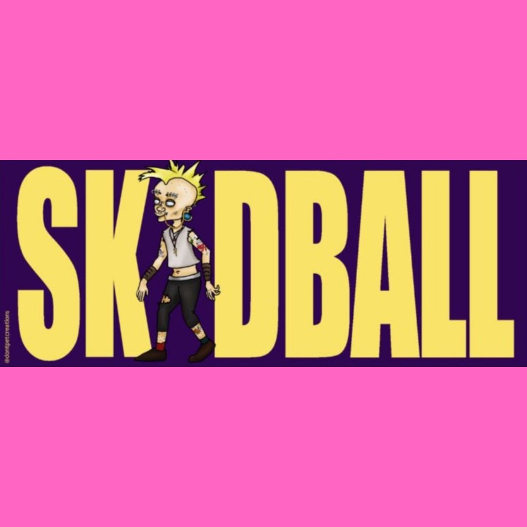 Skidball STICKER Rectangular
