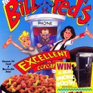 Bill & Ted's Excellent Cereal • Abandoned Cereal Stickers • 3" Glossy  (AI Enhanced!)