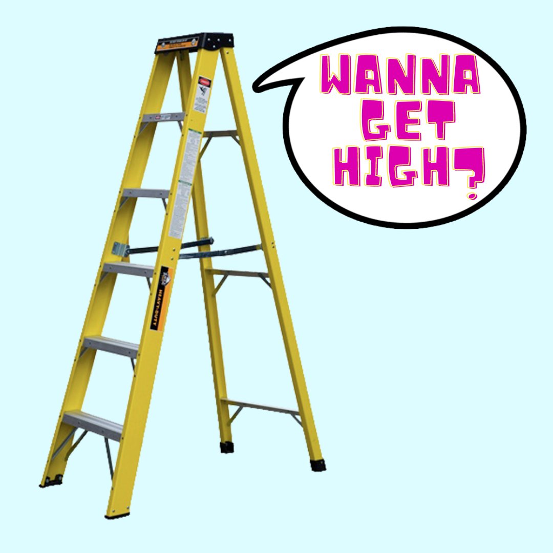 Wanna Get High? STICKER 3" Waterproof, Glossy, Die Cut
