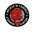 Believe in Yourself STICKER 3"   Glossy, Circle