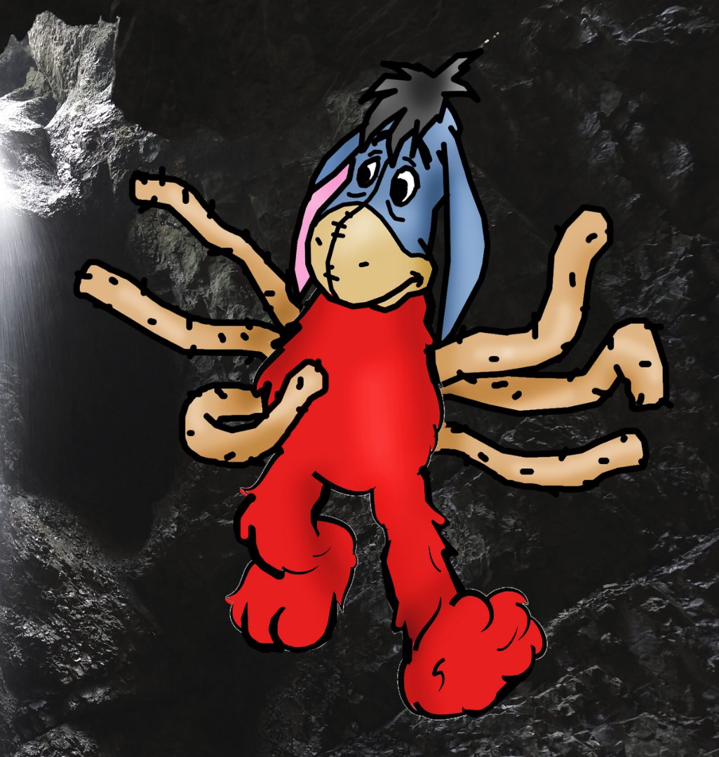 ABoMinaTioN #10: CTHELMO: Tickle-Me-Lovecraft STICKER 3" Die Cut, Glossy