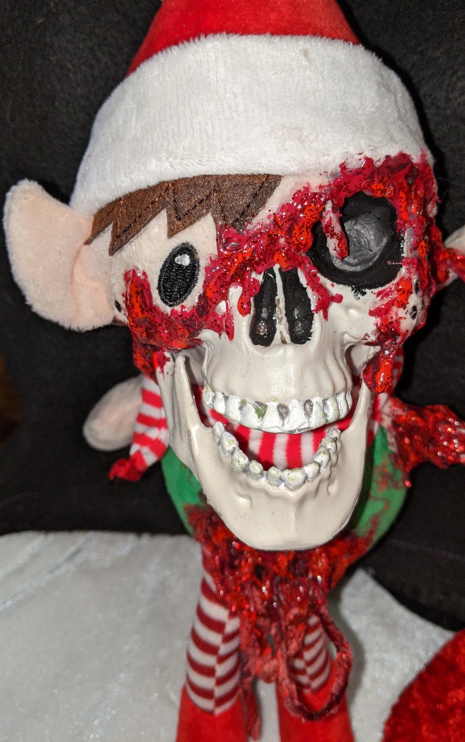 HELLF - ABoMiNaTioN #8 (Elf from Hell plush) (ONE OF A KIND ARTWORK!)