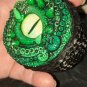 Green horned eye with tentacles, 3D Printed Medium Sized Container [0013]