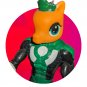 Green Lantern COLT STALLION - Custom figure (My Little Pony, DC Comics) 1-of-a-kind artwork!