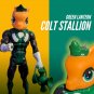 Green Lantern COLT STALLION - Custom figure (My Little Pony, DC Comics) 1-of-a-kind artwork!