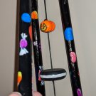 Trick 'r Treat Halloween Wind Chimes - Hand Painted with Spooky Theme