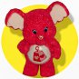 FLOCKED Lotsa Heart Elephant (Care Bears figurine) [Flocking Insane!]