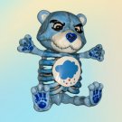 'Grumpy Bear' Care Bear Skeleton - One-of-a-Kind Hand-Painted Collectible