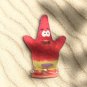 FLOCKED Patrick Starfish - SpongeBob SquarePants Figurine with Crushed Velvet Flocking