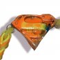 Orange Superman Symbol Paint Palette Pendant Bracelet