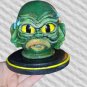Baby Creature from the Black Lagoon, head sculpture - handmade, 5" height