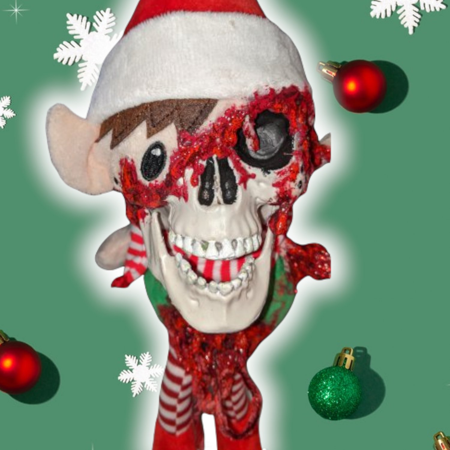 HELLF - ABoMiNaTioN #8 (Elf from Hell plush) (ONE OF A KIND ARTWORK!)