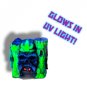 Castle Grayskull custom Glow-in-the-dark statue (MOTU Eternia Minis)