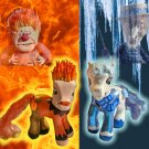 My Little Pony / Miser Brothers  (Heat Miser & Snow Miser) Set - Christmas Hand-painted Figures