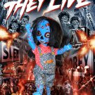 THEY LIVE Custom Art-Doll based off 1988 film. (Upcycled Disney Animator Doll) Horror Babies