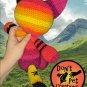 Crocheted Sunset Coloured Zombie Cat Handmade &acirc;�&cent; 12" Crocheted Plush [D0001]