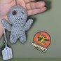 Crochet Voodoo Doll Keychain &acirc;�&cent; 4" Tall Handmade Amigurumi [D0010]