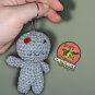Crochet Voodoo Doll Keychain &acirc;�&cent; 4" Tall Handmade Amigurumi [D0010]