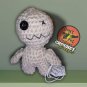 Crochet Voodoo Doll Keychain &acirc;�&cent; 4" Tall Handmade Amigurumi [D0010]