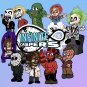 Mankind / Casper the Friendly Ghost Multiverse Mashup â¢ Infinite Caspers â¢ 3Â½" Sticker
