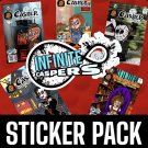 "Infinite Caspers Series" Sticker Pack #1 • Horror Icons (Set of 5)