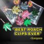 Pot Leaf Clip - SOLID GREEN - Best Roach Clip Ever