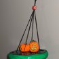 Trick 'r Treat Wind Chimes - Hand Painted & adorned with sculpted Halloween pumpkins