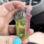 Kitty Lemonade that Glows In The Dark, FIDGET SHAKER, relieve anxiety - resin shaker handmade
