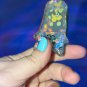 Kitty Lemonade that Glows In The Dark, FIDGET SHAKER, relieve anxiety - resin shaker handmade