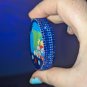 Dino Love With A Glows In The Dark Screen, FIDGET SHAKER, relieve anxiety - handmade