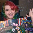 "FREAKS" acrylic on canvas original painting. 16" w x 12" h