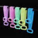 Silicone Back Scrubber Body Cleaning Tool Bath Belt Massage Brush Exfoliating