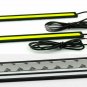 6PCS 12V White DRL Car LED Strip Light Bar Waterproof